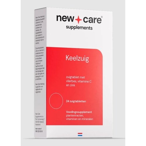 24 lozenges New Care Keelzuig