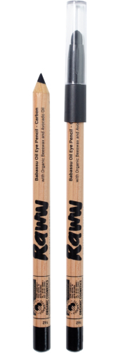 1 stuk Raww Babassu Oil Eye Pencil - Carbon Black