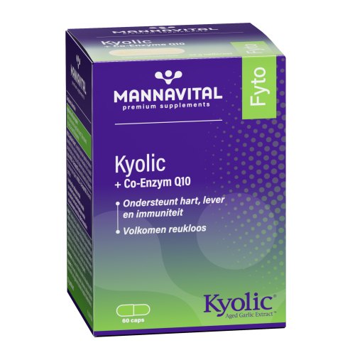 60 Kapseln Mannavital Kyolic+Co-Enzym Q10