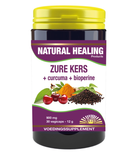 30 capsules NHP Zure Kers + Curcuma + Bioperine