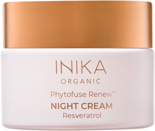 50 Ml Inika Organic Phytofuse Renew Night Cream