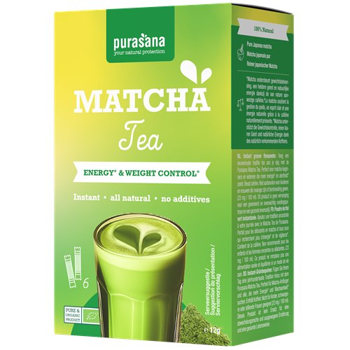 6 zakjes Purasana Matcha Tea