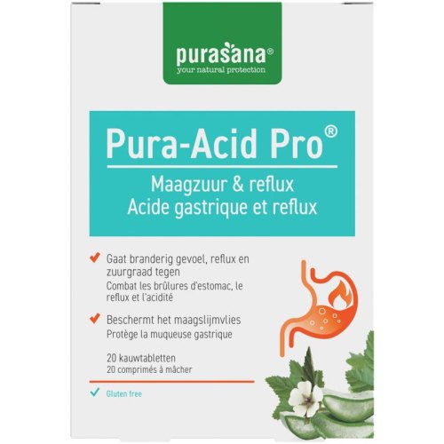 20 Kautabletten Purasana Pura Acid Pro