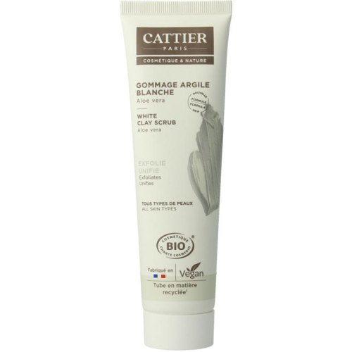 100 ml Cattier Peeling Witte Klei Aloe Vera