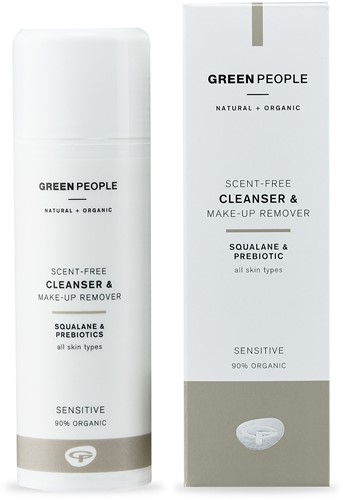 150 ml Green People Scent-Free Cleanser & Make-Up Remover