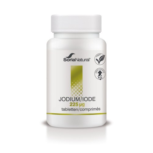 60 tabletten SoriaNatural Jodium 225 mcg