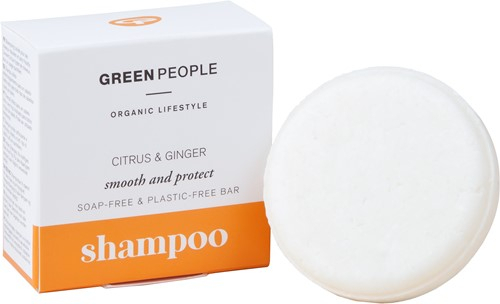 50 gram Green People Citrus & Ginger Shampoo Bar