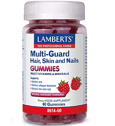 60 gummies Lamberts Multi-Guard Haar, Huid, Nagel Gummies
