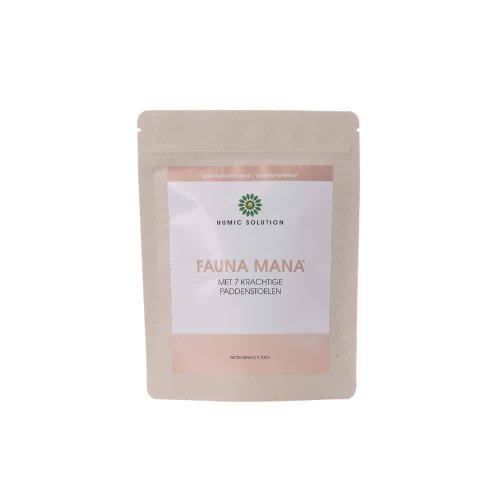 100 Gramm Humic Solution Fauna Mana met 7 krachtige Paddestoelen