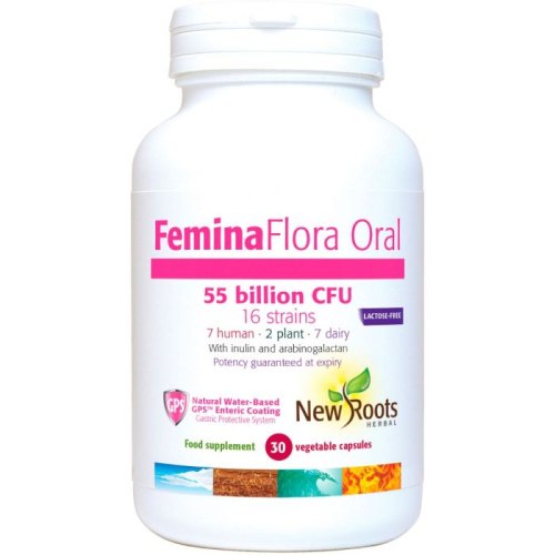 30 capsules New Roots Herbal FeminaFlora Oral