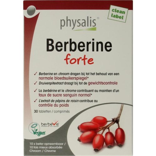 30 tabletten Physalis Berberine Forte