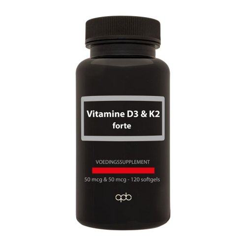 APB Holland Vitamine D3-K2 Puur 120 Softgels
