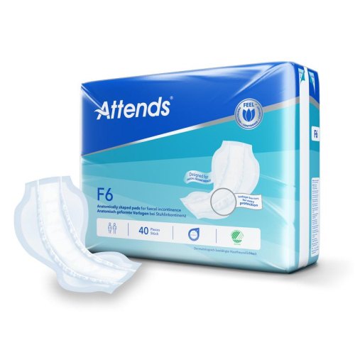 40 stuks Attends Faecale Inlegger F6