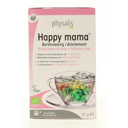 Physalis Happy Mama Thee Biologisch 20 Tüte