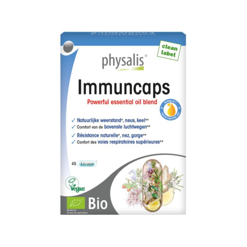45 softgels Physalis Immuncaps Biologisch