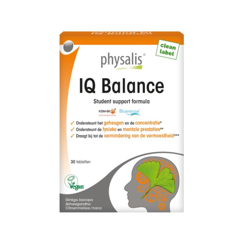 30 tabletten Physalis IQ Balance