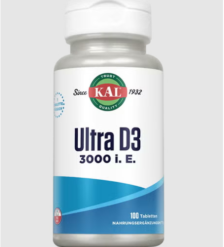 100 tabletten KAL Ultra D3 3000 IE