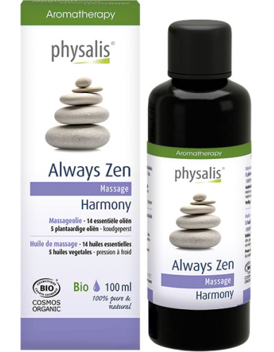 100 ml Physalis Massageolie Always Zen