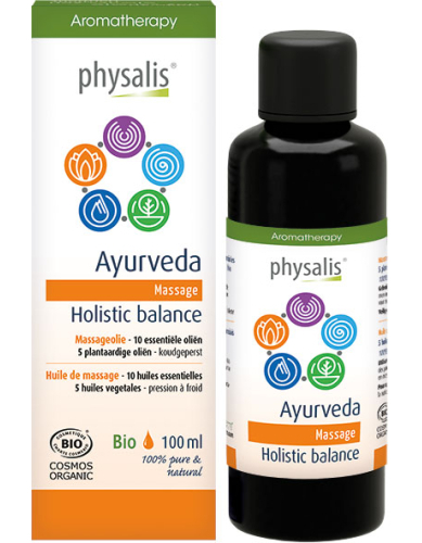 100 ml Physalis Massageolie Ayurveda Biologisch