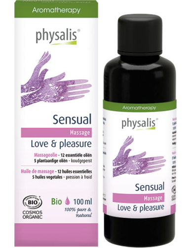 100 ml Physalis Massageolie Sensual