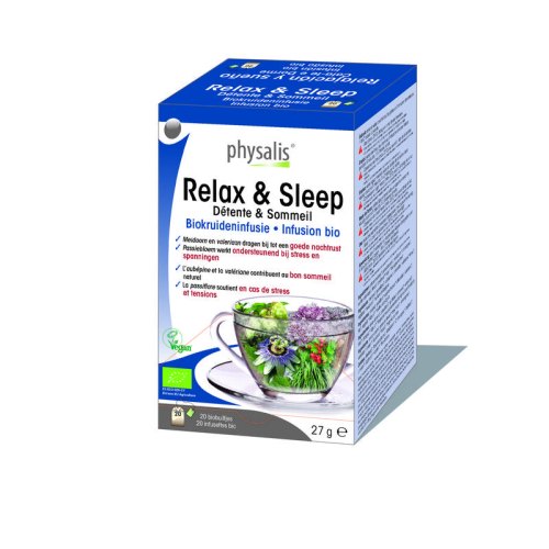 Physalis Relax & Sleep Thee Biologisch 20 Tüte