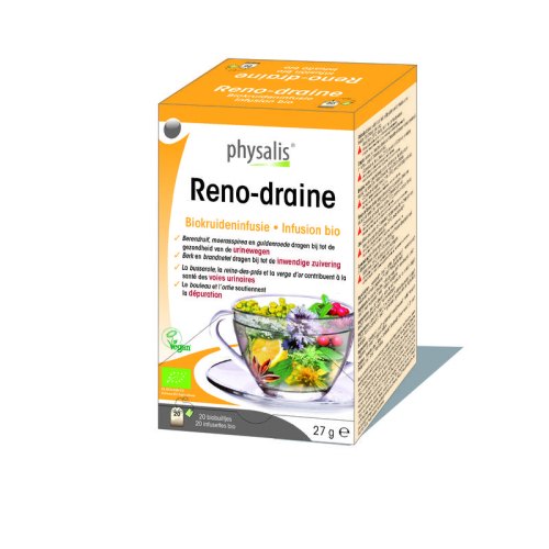 Physalis Reno-Draine Thee Biologisch 20 Tüte