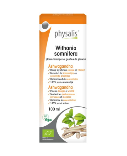100 ml Physalis Withania Somnifera Biologisch