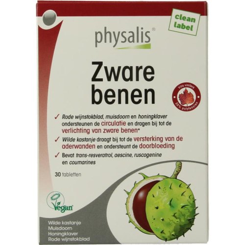 30 tabletten Physalis Zware Benen