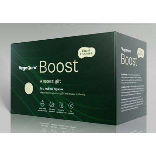 6 x 50 ml Vegaqura Boost Vloeibaar Enzymen Complex