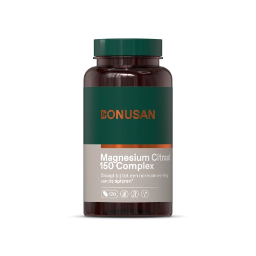 Bonusan Magnesium Citraat 150 Complex  120 Tabletten