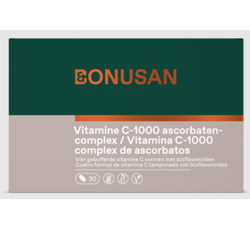 30 tabletten Bonusan Vitamine C-1000 Ascorbatencomplex