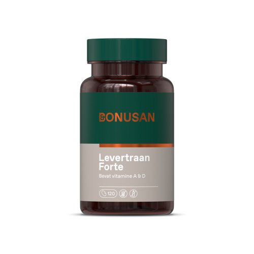 120 softgels Bonusan Levertraan Forte