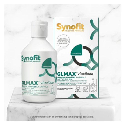 200 ml Synofit GLMax Groenlipmossel Vloeibaar