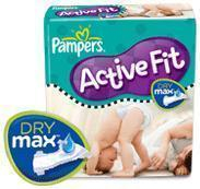 Pampers Active Fit Midi 4-9kg Maat 3 42 Stücke