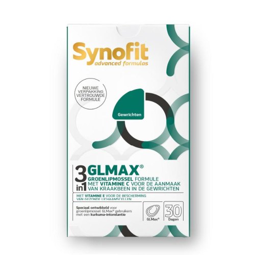 60 softgels Synofit GLMax 3-in-1 Groenlipmossel