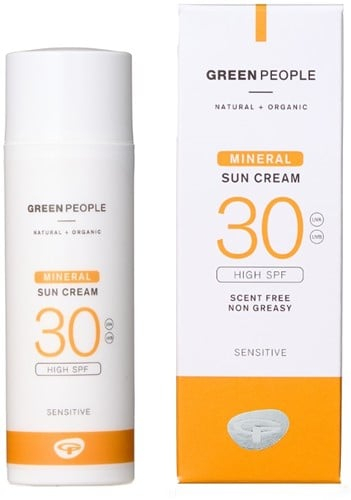 50 ml Green People Scent Free Suncream Mineral SPF 30
