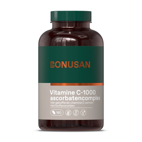 180 tabletten Bonusan Vitamine C-1000 Ascorbatencomplex