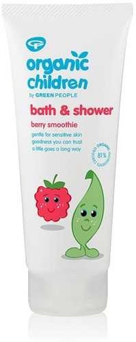 200 ml Green People Organic Children Bath & Shower Berry Smoothie