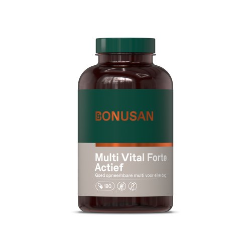 180 tabletten Bonusan Multi Vital Forte Actief