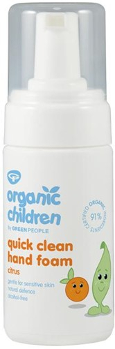 100 ml Green People Organic Children Quick Clean Hand Foam