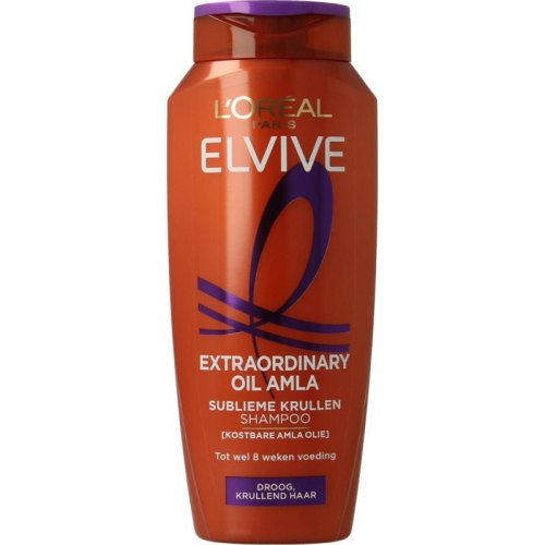 L'Oreal Elvive Shampoo Extraordinary Oil Amla Krulverzorgende Shampoo 250 Ml