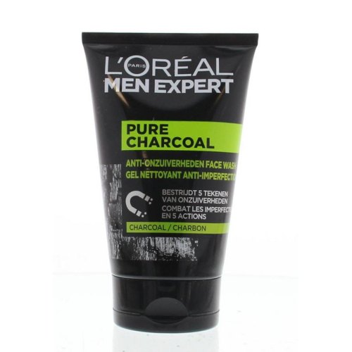 L'Oreal Men Expert Pure Charcoal Face Wash 100 ml