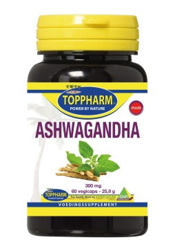 60 Kapseln Toppharm Ashwagandha 300 mg Puur