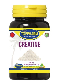 60 capsules Toppharm Creatine 700 mg Puur