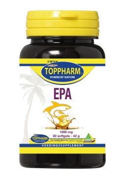 30 softgels Toppharm EPA Visolie 1000 mg