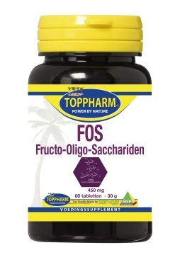60 Tabletten Toppharm Fos Fructo-Oligo-Sacchariden 450 mg