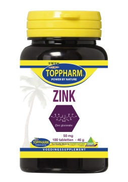 100 Tabletten Toppharm Zink 50 mg