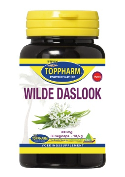 30 capsules Toppharm Wilde Daslook 300 mg Puur
