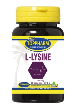 Toppharm L-Lysine 350 mg 50 Kapseln