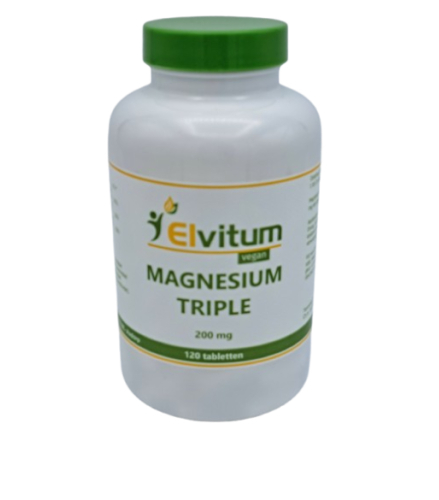 120 Tabletten Elvitum Magnesium Triple 200 mg